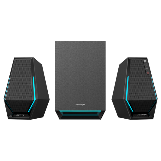 רמקולים Edifier G1500 MAX 2.1 RGB Gaming Speakers 30W RMS BT AUX