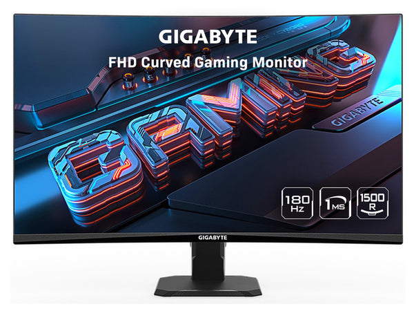 מסך גיימינג קעור Gigabyte GS27FC FHD VA 1MS HDR Ready 180Hz