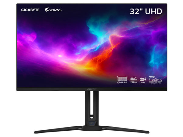 מסך GIGABYTE Aorus FO32U2 4K UHD 31.5 QD-OLED 0.03ms 240Hz