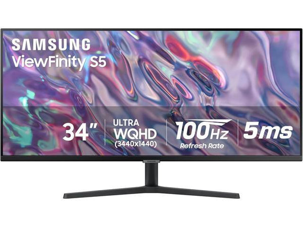 מסך שטוח Samsung ViewFinity S5 S34C500GAM UWQHD VA 34 FreeSync