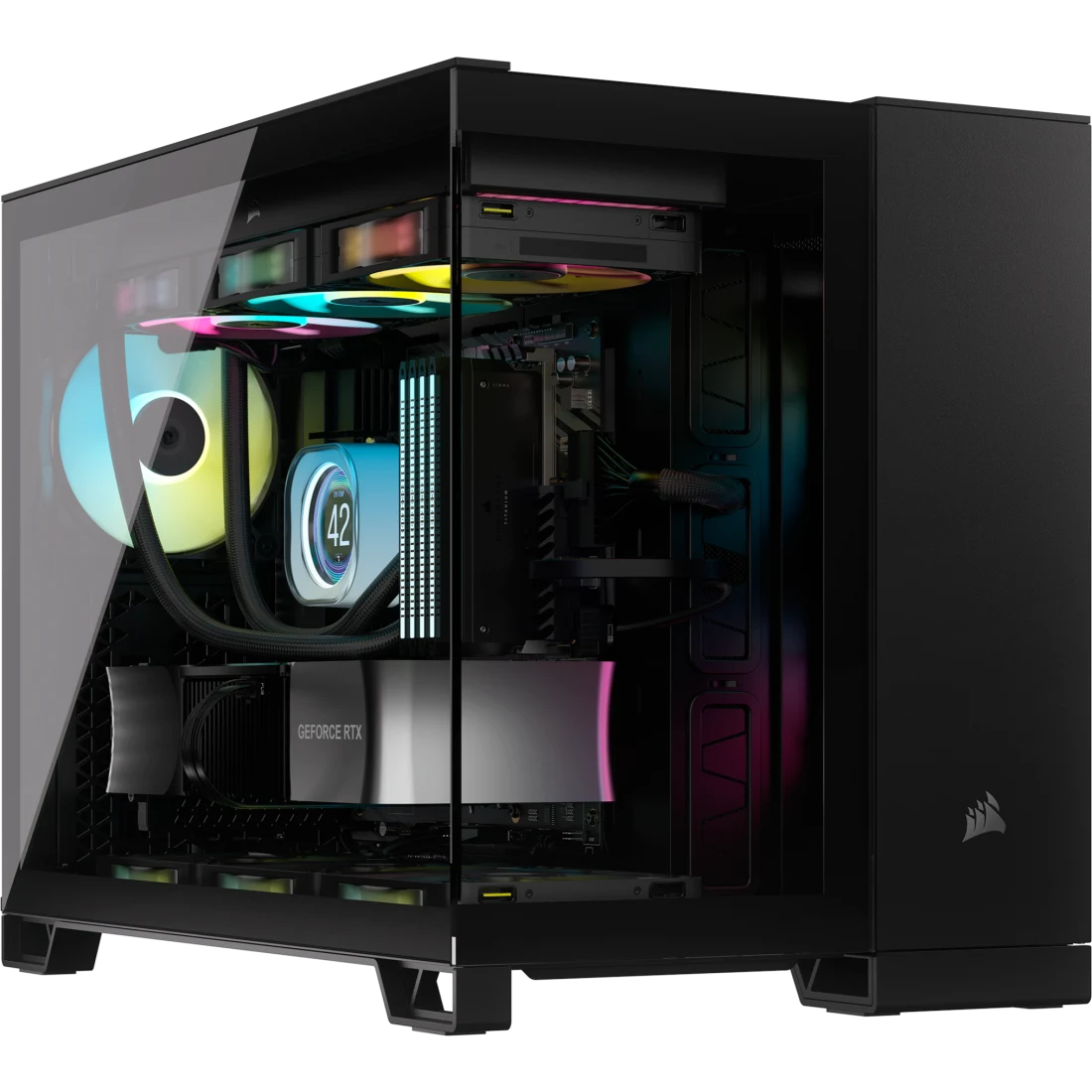 Corsair 2500X Mini-Tower Dual Chamber Black