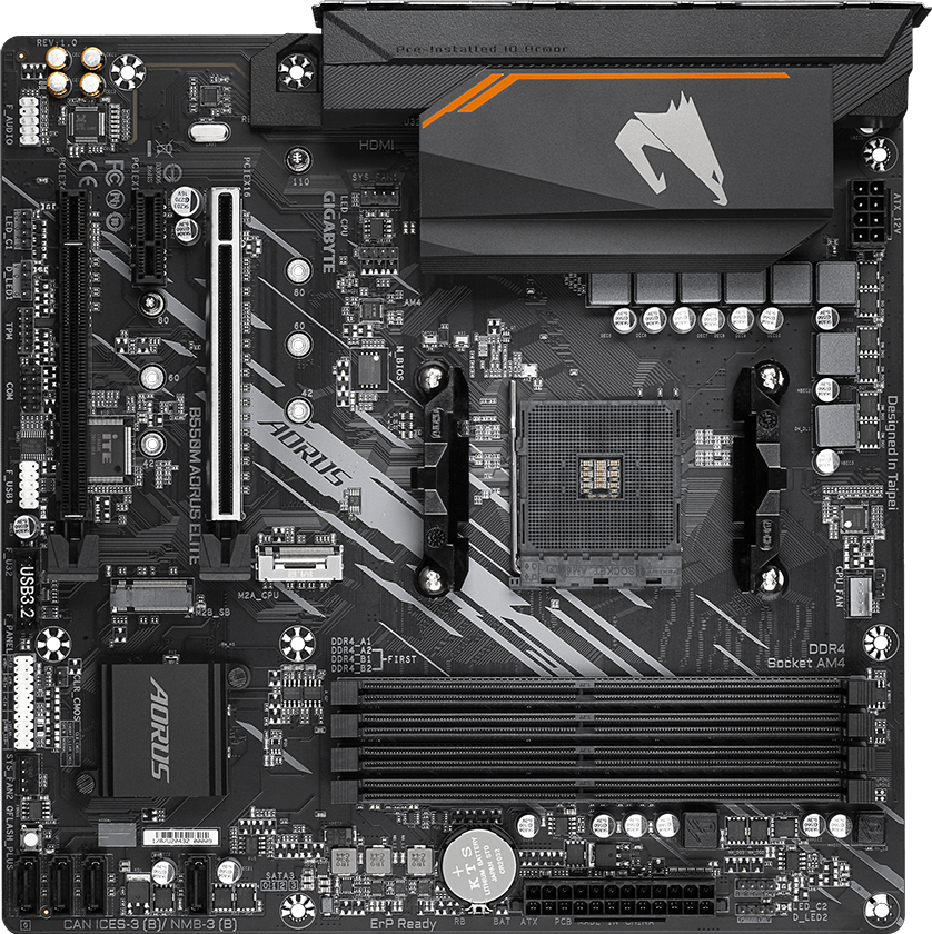 GIGABYTE B550M AORUS ELITE