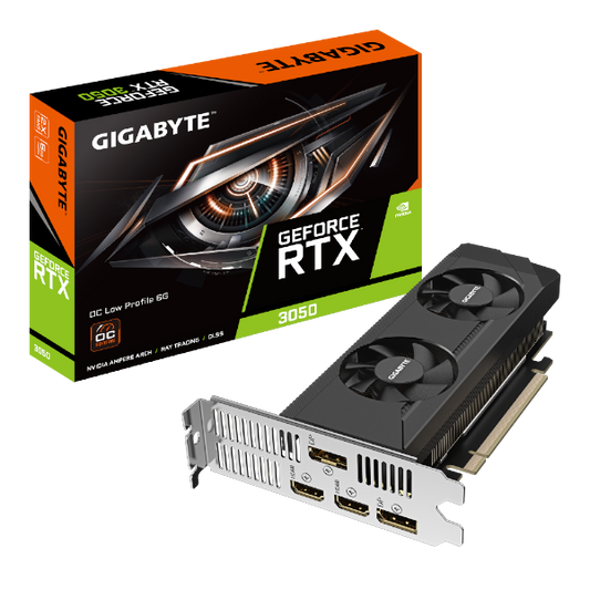 כרטיס מסך Gigabyte GeForce RTX 3050 6GB Low Profile