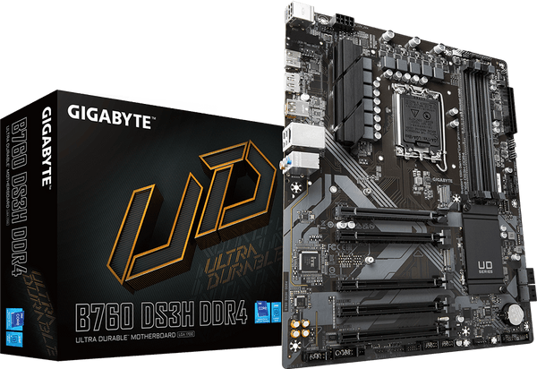 לוח אם Gigabyte B760 DS3H DDR4 ATX LGA1700 DP HDMI