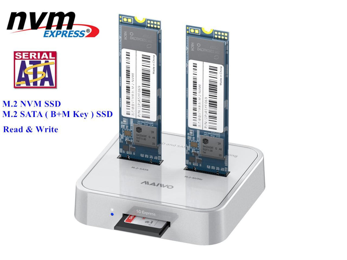 תחנת עגינה MAIWO K3016SD Type-C to M.2 NVMe Plus Card Reader