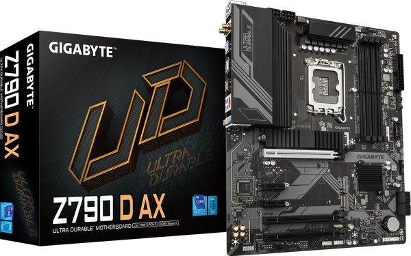 לוח אם Gigabyte Z790 D AX ATX DDR5 UD 2.5GB Lan WIFI6E
