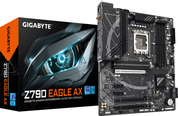 לוח אם Gigabyte Z790 EAGLE AX ATX DDR5 WiFi 6E 2.5GbE Lan