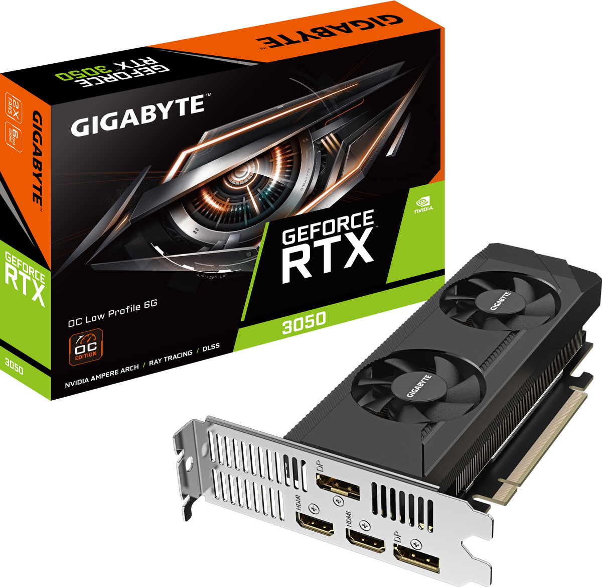 GIGABYTE RTX 3050 OC Low Profile 6G