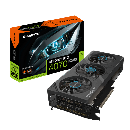 כרטיס מסך Gigabyte GeForce RTX 4070 SUPER EAGLE OC 12GB