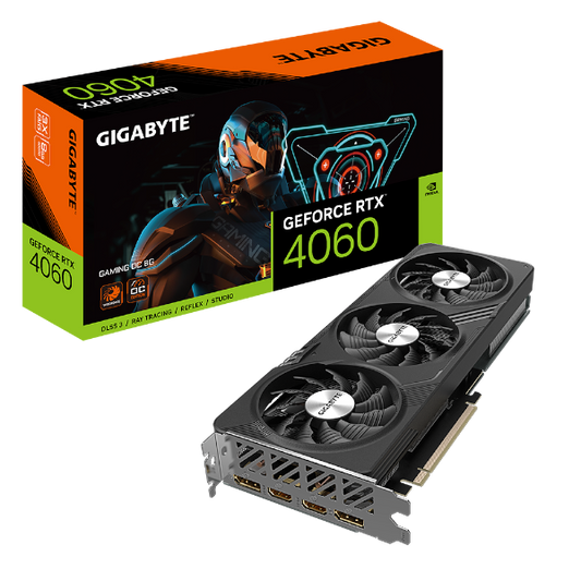 כרטיס מסך Gigabyte RTX 4060 GAMING OC 8GB DP HDMI