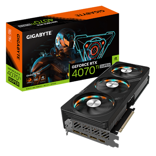 כרטיס מסך Gigabyte GeForce RTX 4070 Ti SUPER GAMING OC 16GB