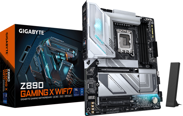 לוח אם Gigabyte Z890 GAMING X WIFI7 ATX DDR5 LGA1851 2.5GbE