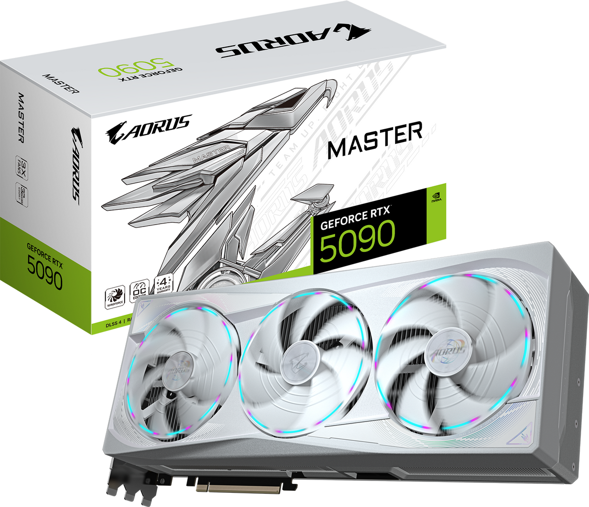 AORUS GeForce RTX 5090 MASTER ICE 32G