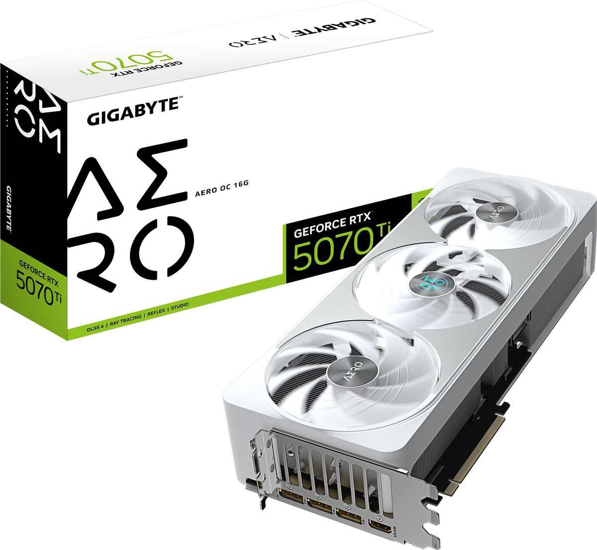 GIGABYTE GeForce RTX 5070 Ti AERO OC 16G