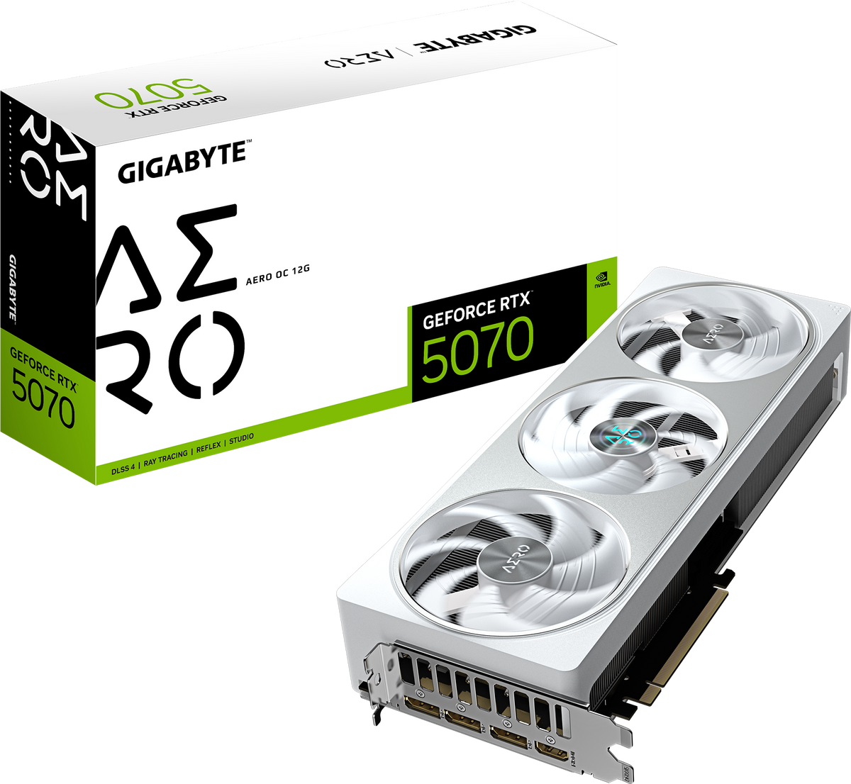 GIGABYTE GeForce RTX 5070 AERO OC 12G
