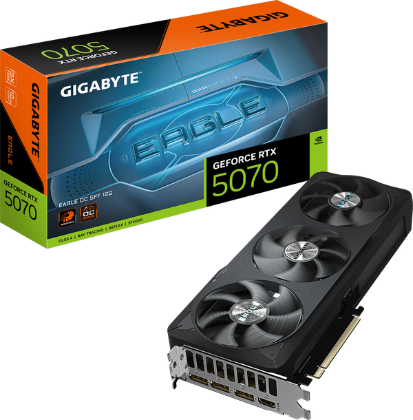 כרטיס מסך Gigabyte RTX 5070 EAGLE OC SFF 12GB GDDR7