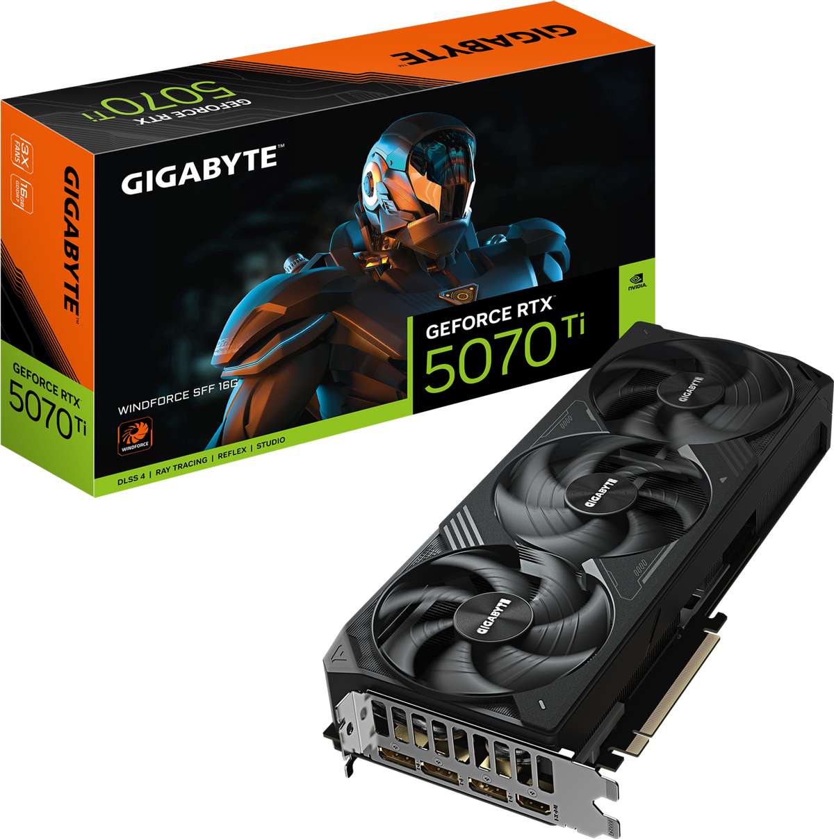 GIGABYTE GeForce RTX 5070 Ti WINDFORCE SFF 16G
