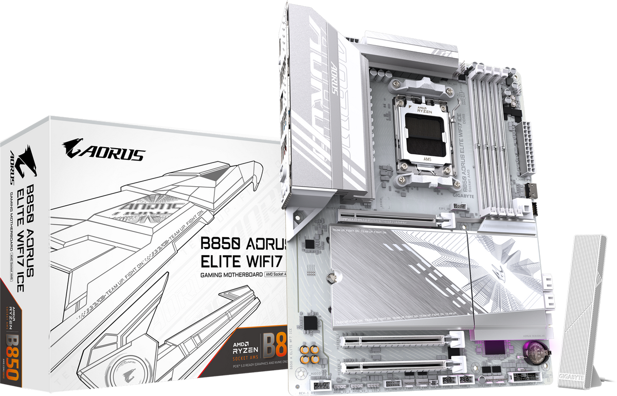 Gigabyte B850 AORUS ELITE WIFI7 ICE