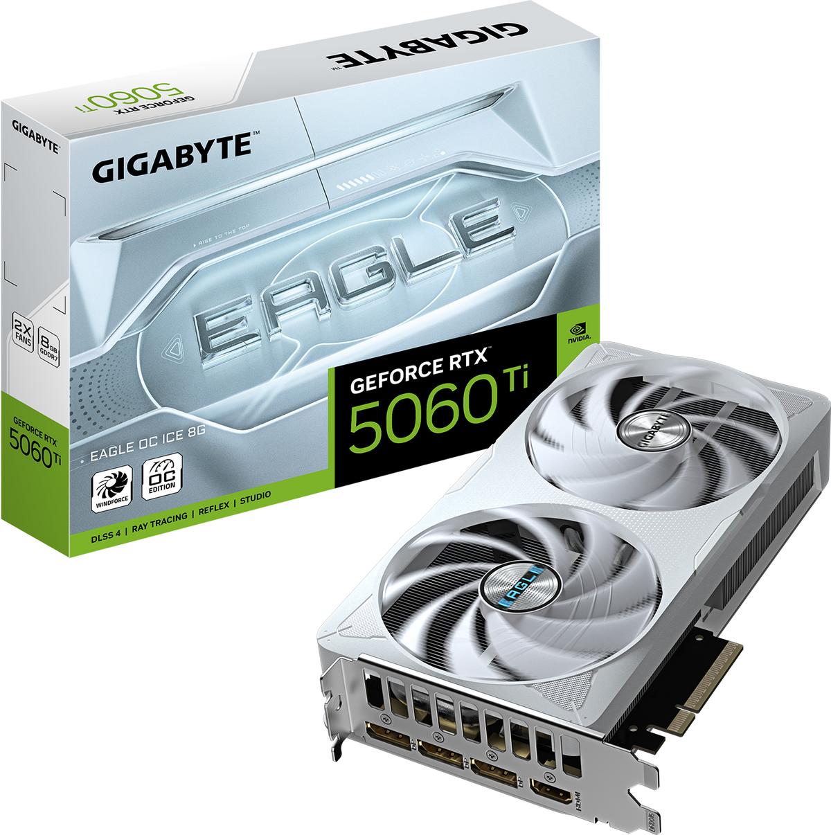 GIGABYTE GeForce RTX 5060 Ti EAGLE OC ICE 8G