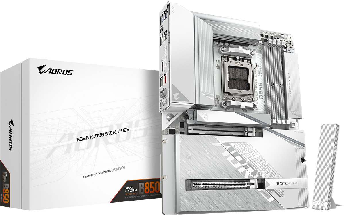 GIGABYTE B850 AORUS STEALTH ICE