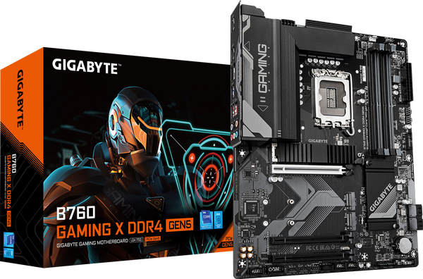 לוח אם Gigabyte B760 Gaming X DDR4 Gen5 ATX PCIE5.0