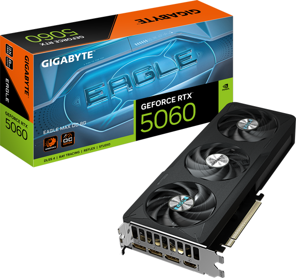 כרטיס מסך Gigabyte RTX 5060 Eagle Max OC 8GB