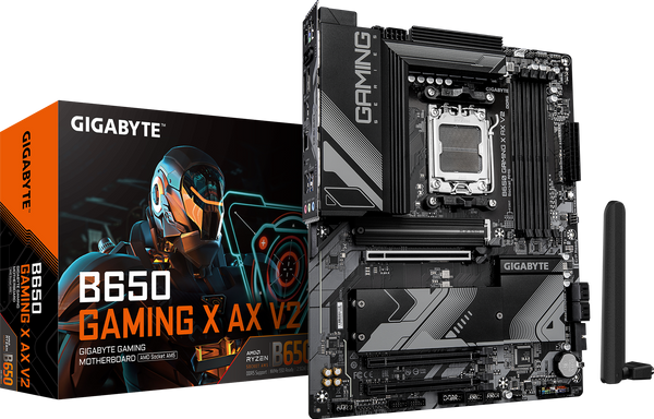 לוח אם Gigabyte B650 GAMING X AX V2 ATX DDR5 AM5 WIFI6