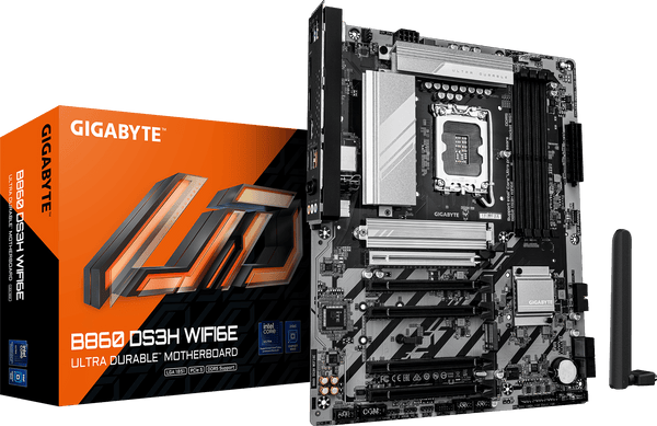 לוח למעבד דור 15 Gigabyte B860 DS3H WIFI6E ATX 2.5GB LAN