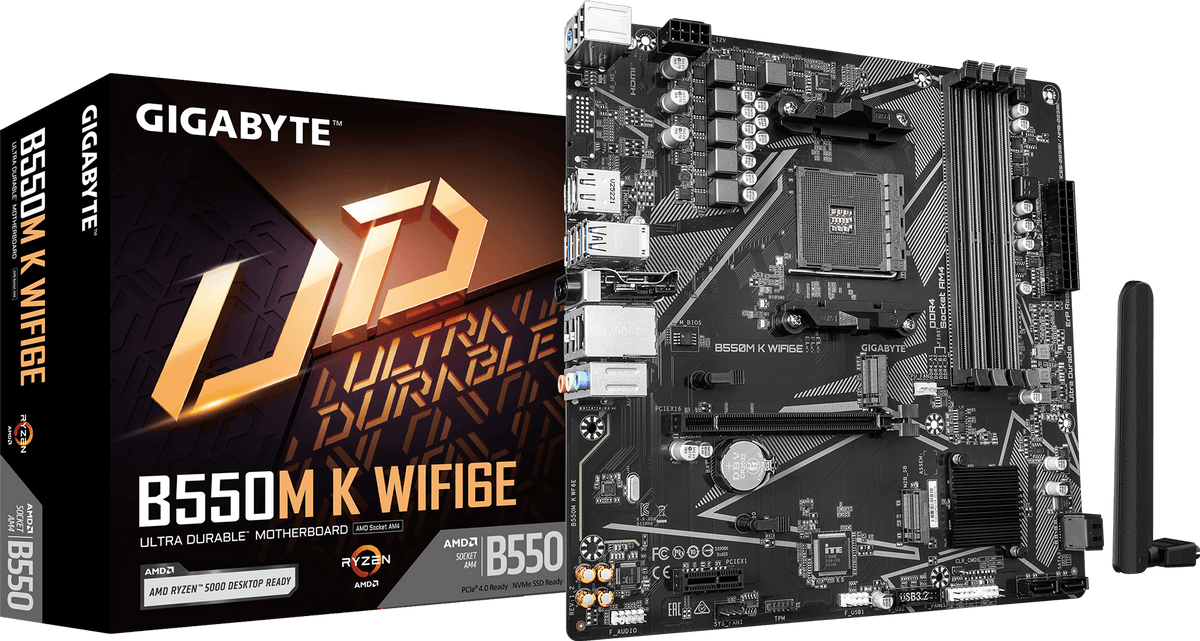 Gigabyte B550M K WIFI6E