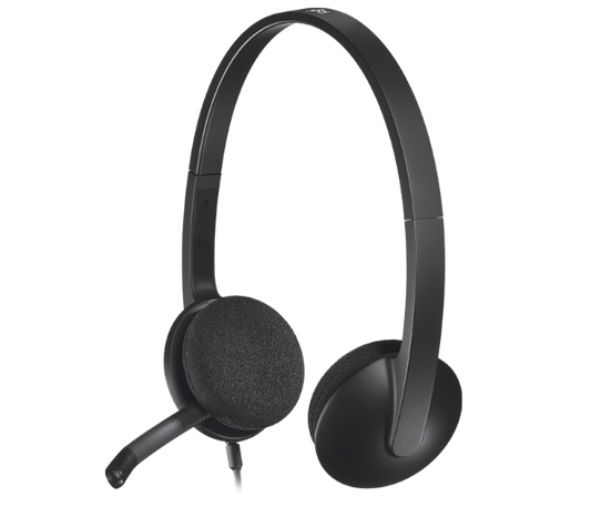 אוזניות Logitech USB Headset H340 With Microphone