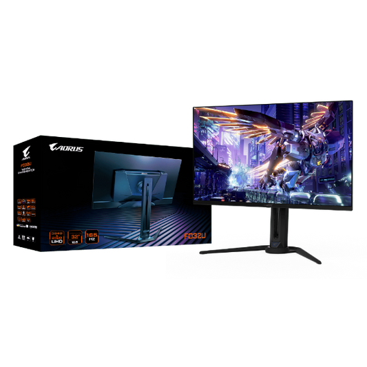 מסך GIGABYTE Aorus FO32U 4K UHD 31.5 QD-OLED 0.03ms 165Hz