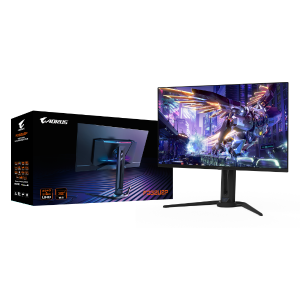 מסך GIGABYTE Aorus FO32U2P 4K UHD 31.5 QD-OLED 0.03ms 240Hz