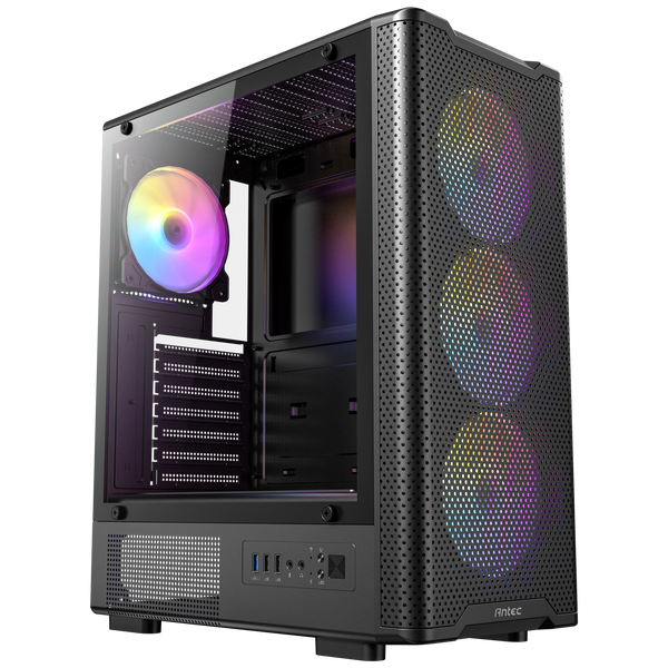 מארז Antec VX310 ARGB ATX Mid-Tower Tempered Glass 4x120mm Fans