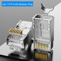 RJ45 Shielded Male Connector Cat7