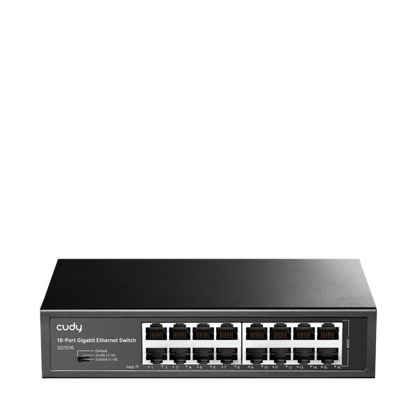 מתג לא מנוהל CUDY GS1016 16 Port Gigabit Ethernet Switch