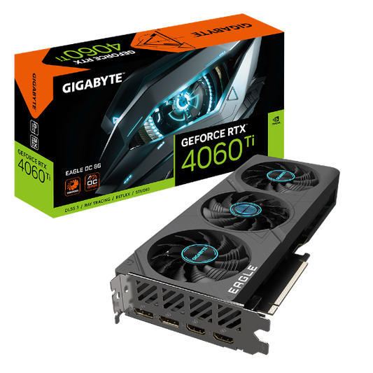 כרטיס מסך Gigabyte RTX 4060 Ti EAGLE OC 8GB 1XHDMI 3XDP