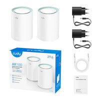 CUDY M1500 AX1500 2-Pack