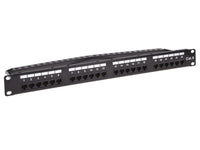 פאצ' פאנל 24 יציאות RJ-45 Cat6 1U