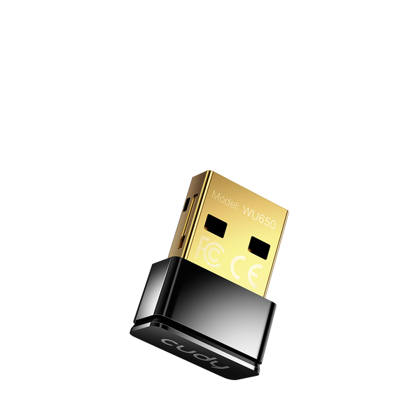 מתאם רשת אלחוטי CUDY AC650 Wireless Dual-Band Mini USB 2.0