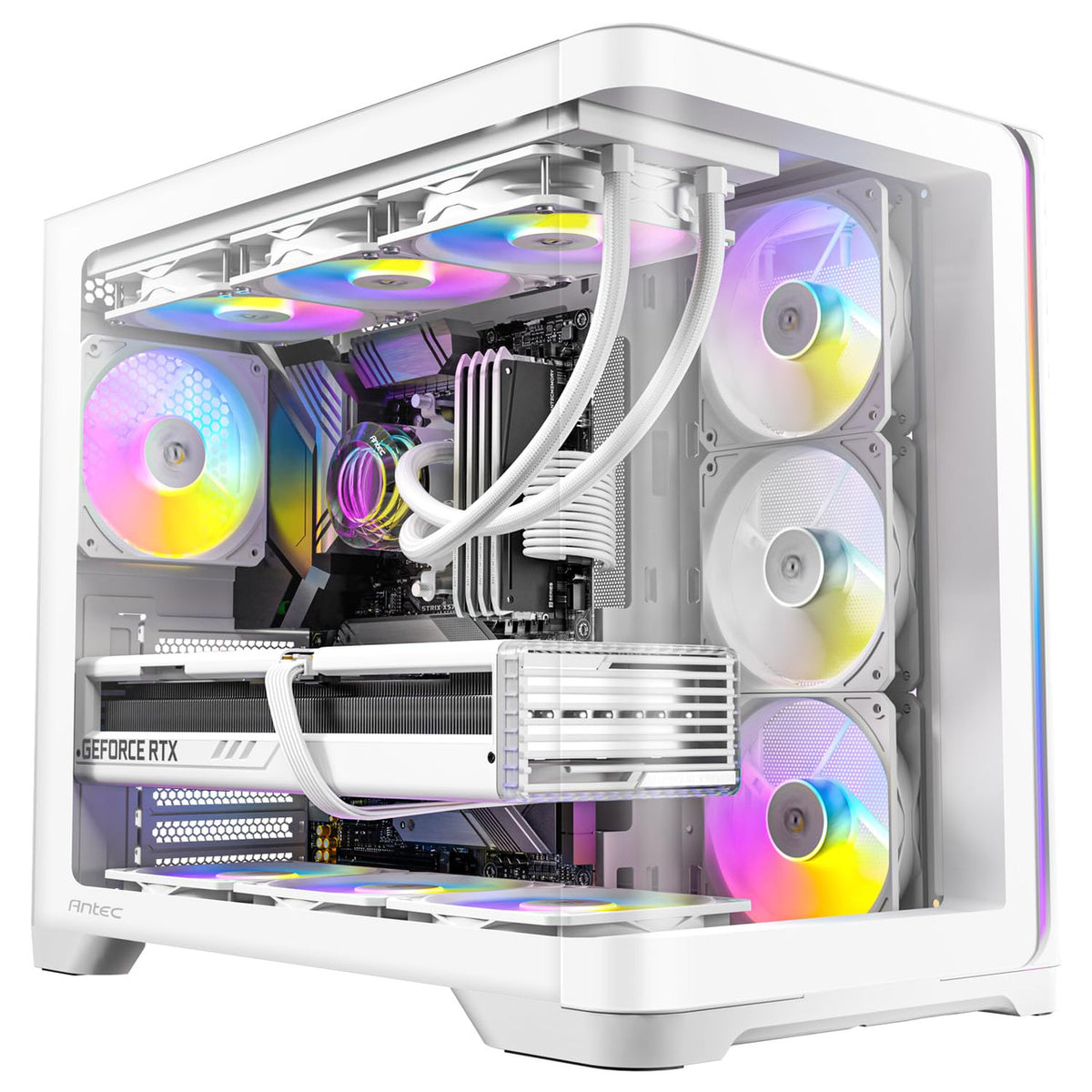 Antec C5 Curve ARGB White Mid-Tower Case