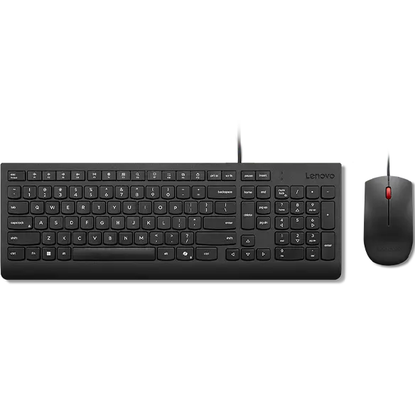 סט חוטי Lenovo Essential Wired Hebrew/English incl Copilot Key