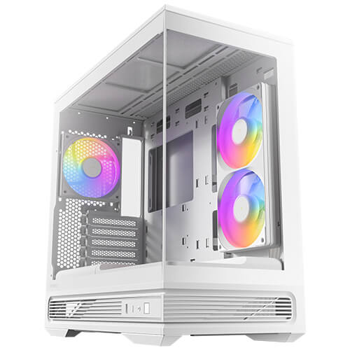 מארז ANTEC C2M ARGB Compact Micro-ATX Case 270Degrees Full View