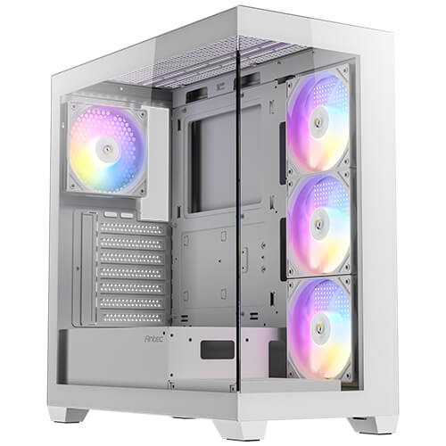 זכוכית למארז לבן ANTEC CX300 ARGB WHITE