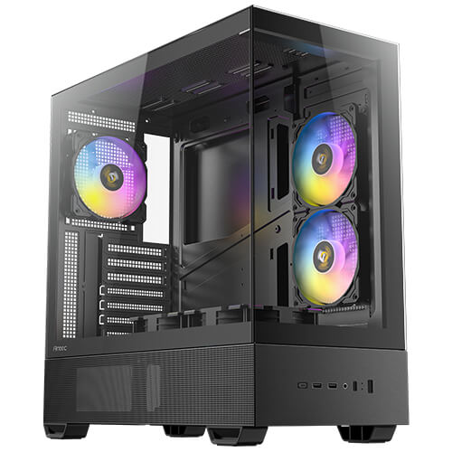 מארז ANTEC CX705 ARGB5x120mm Fans Mid-Tower Panoramic 270 degrees