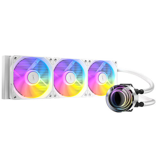קירור נוזלי משולש לבן ANTEC VORTEX LUM 360 WHITE ARGB 280W TDP