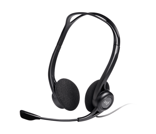 אוזניות ומיקרופון Logitech 960 USB HEADSET