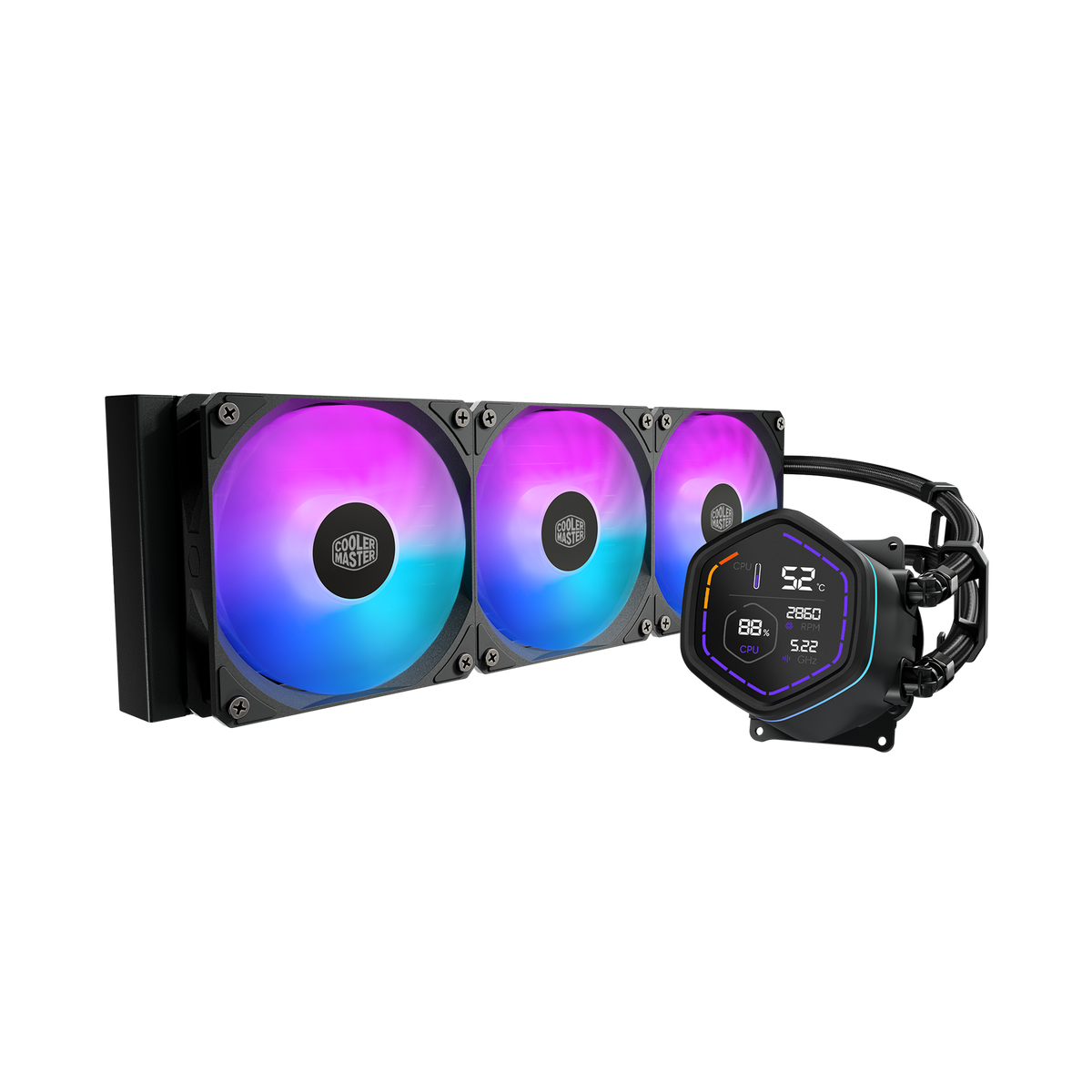 Cooler Master MasterLiquid Core Nex Digital 360 Black