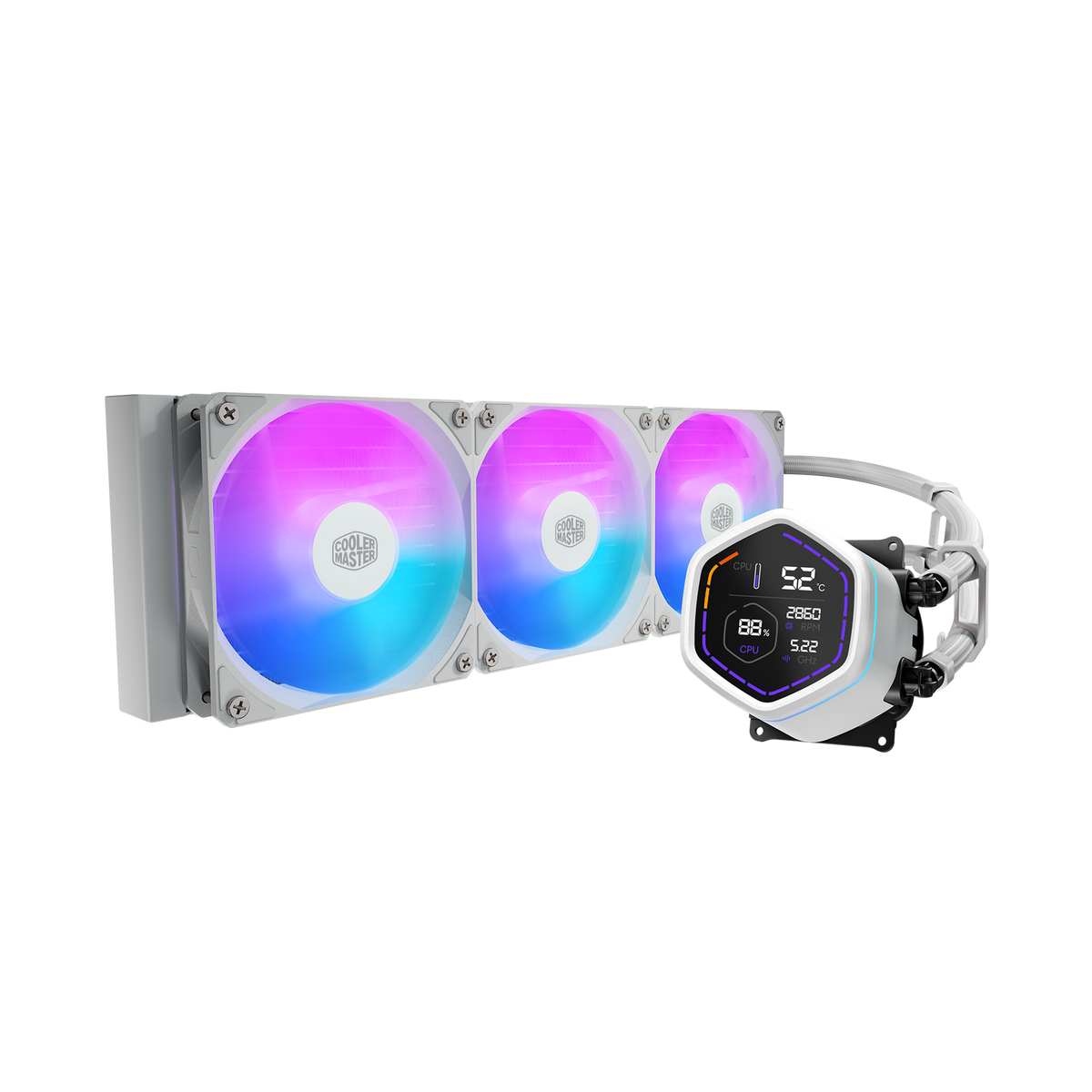 Cooler Master MasterLiquid Core Nex Digital 360 White