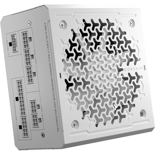 ספק  Corsair RM850e ATX3.1 Fully modular 80Plus Gold White