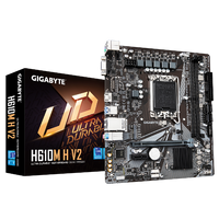 לוח אם Gigabyte H610M H V2 DDR5 mATX LGA1700 VGA HDMI